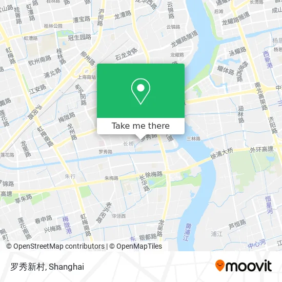 罗秀新村 map