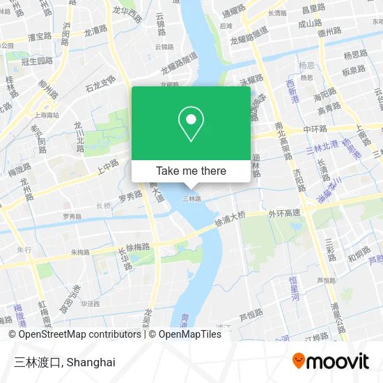 三林渡口 map