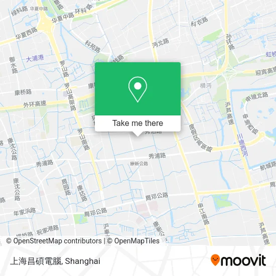 上海昌碩電腦 map