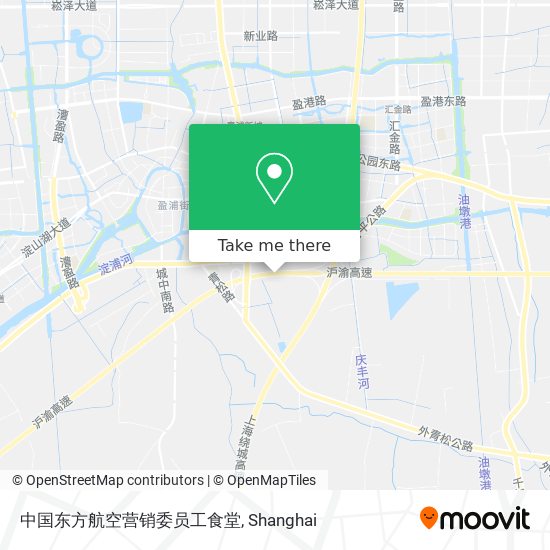 中国东方航空营销委员工食堂 map