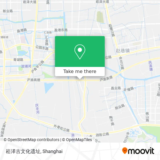 崧泽古文化遗址 map
