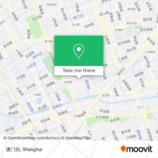 澳门街 map