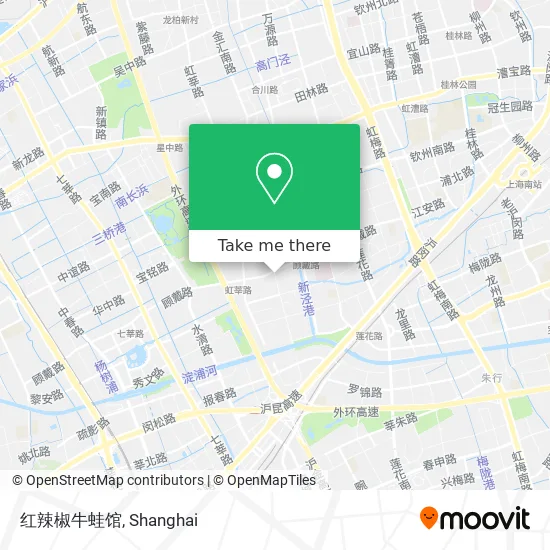 红辣椒牛蛙馆 map