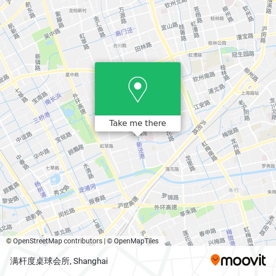满杆度桌球会所 map