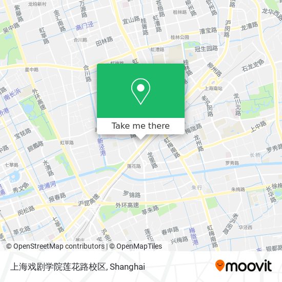 上海戏剧学院莲花路校区 map