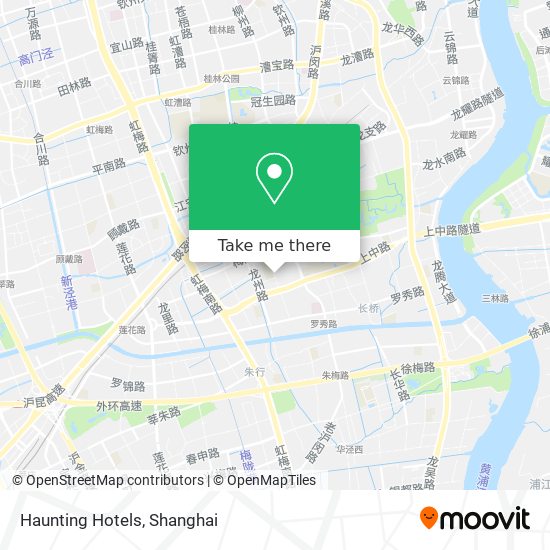 Haunting Hotels map
