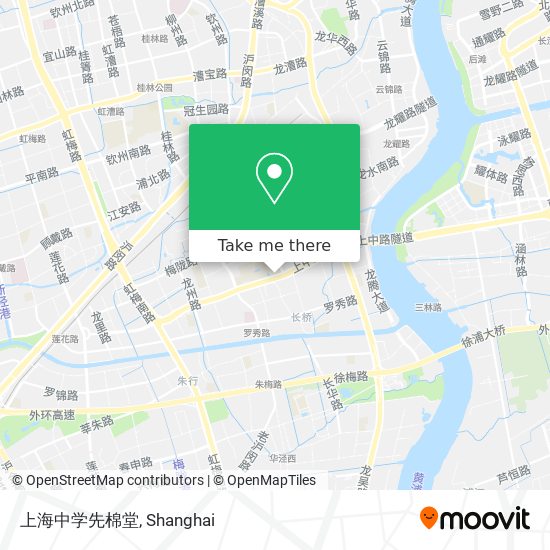 上海中学先棉堂 map