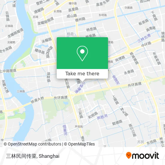 三林民间传菜 map