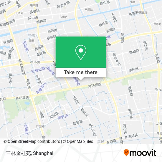 三林金桂苑 map
