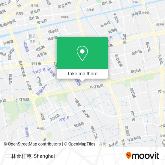 三林金桂苑 map