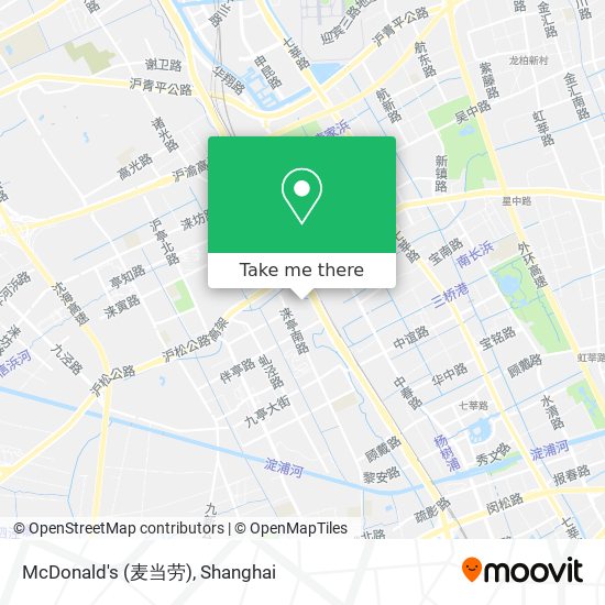 McDonald's (麦当劳) map