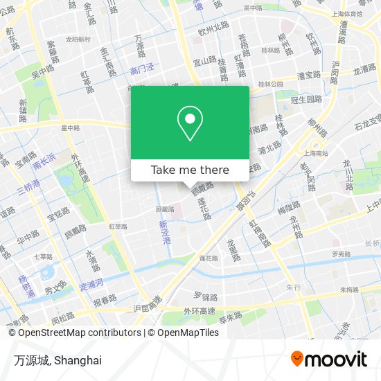 万源城 map