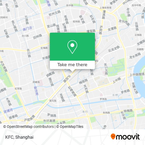 KFC map