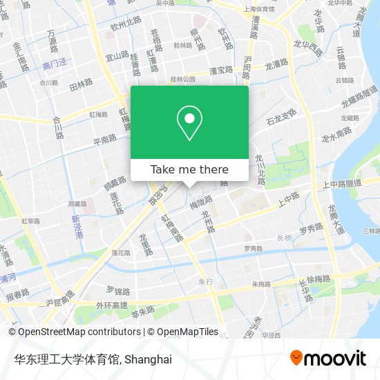 华东理工大学体育馆 map