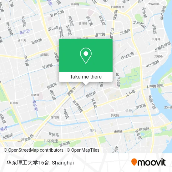 华东理工大学16舍 map