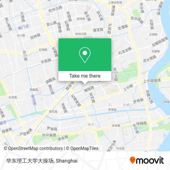华东理工大学大操场 map