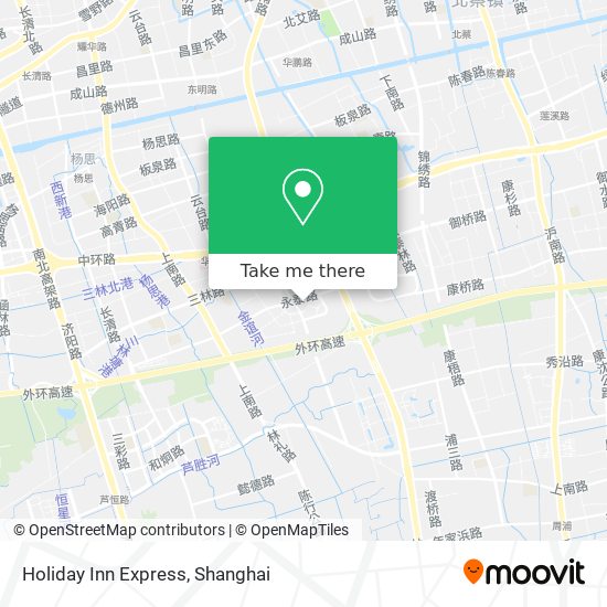 Holiday Inn Express map