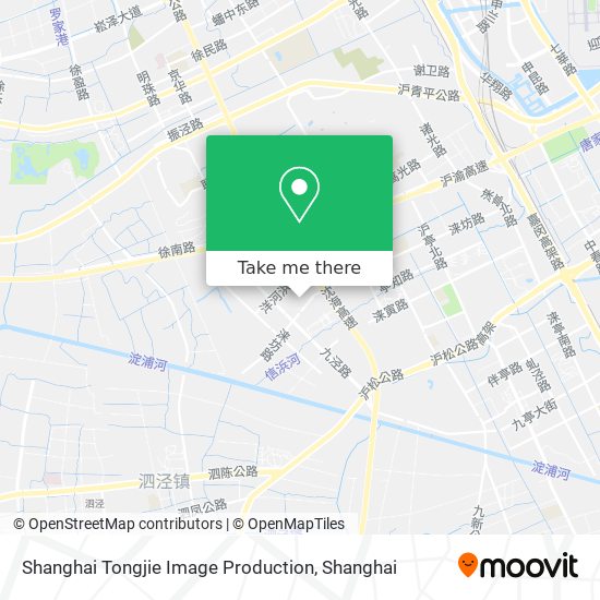 Shanghai Tongjie Image Production map