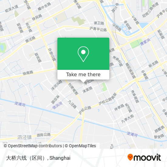 大桥六线（区间） map
