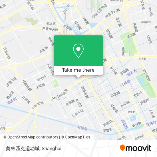 奥林匹克运动城 map