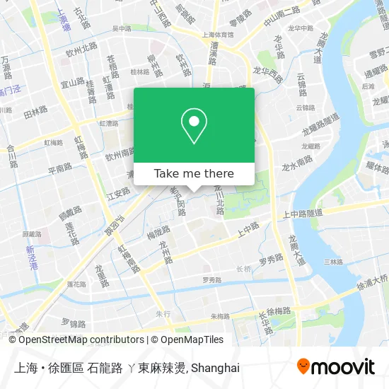 上海 • 徐匯區 石龍路 ㄚ東麻辣燙 map