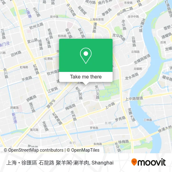 上海 • 徐匯區 石龍路 聚羊閣-涮羊肉 map