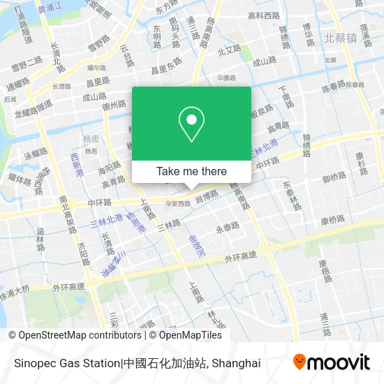 Sinopec Gas Station|中國石化加油站 map