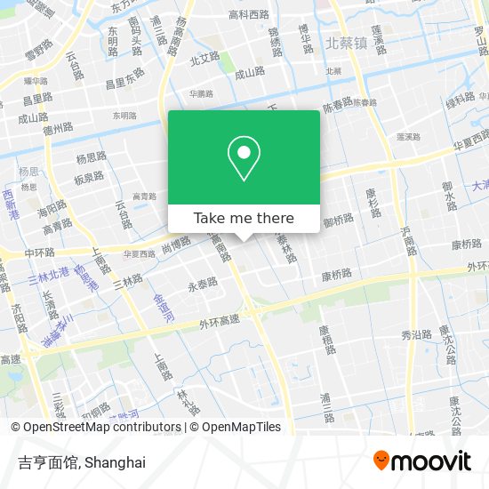 吉亨面馆 map