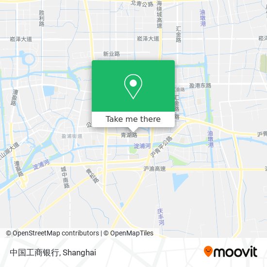 中国工商银行 map