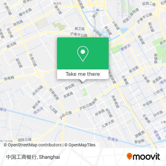中国工商银行 map