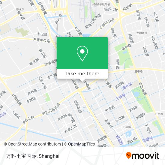 万科七宝国际 map