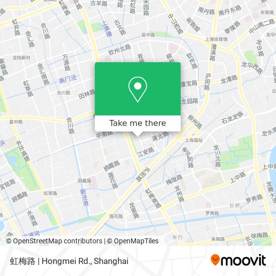 虹梅路 | Hongmei Rd. map