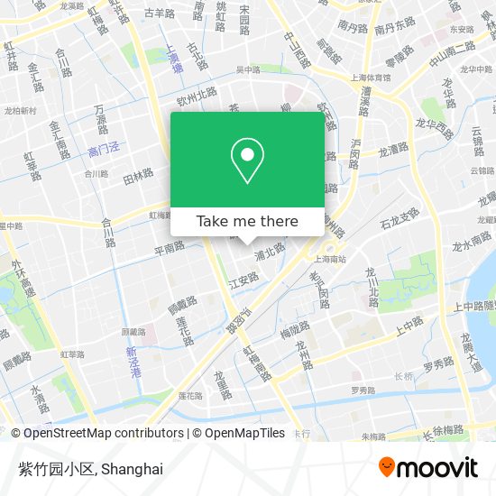 紫竹园小区 map