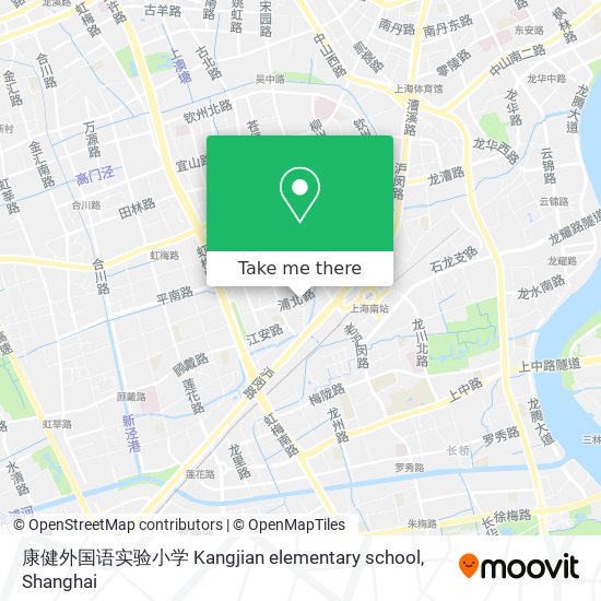 康健外国语实验小学 Kangjian elementary school map