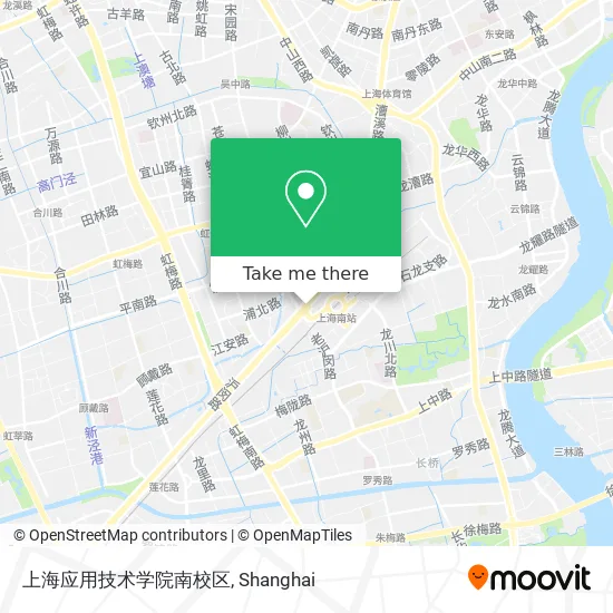 上海应用技术学院南校区 map