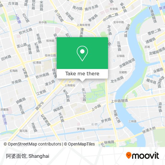 阿婆面馆 map