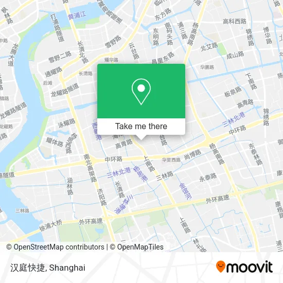 汉庭快捷 map