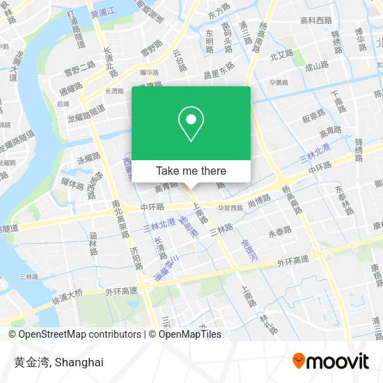 黄金湾 map