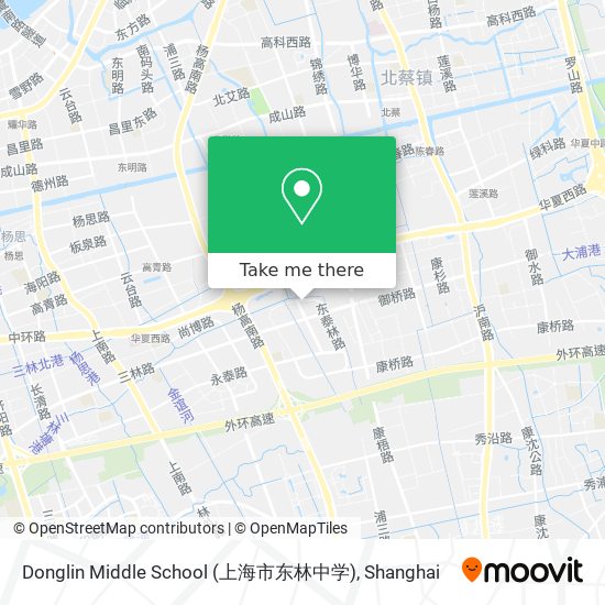 Donglin Middle School (上海市东林中学) map