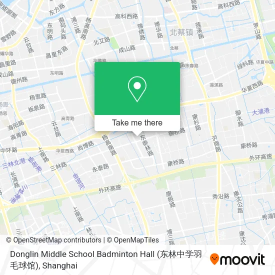 Donglin Middle School Badminton Hall (东林中学羽毛球馆) map