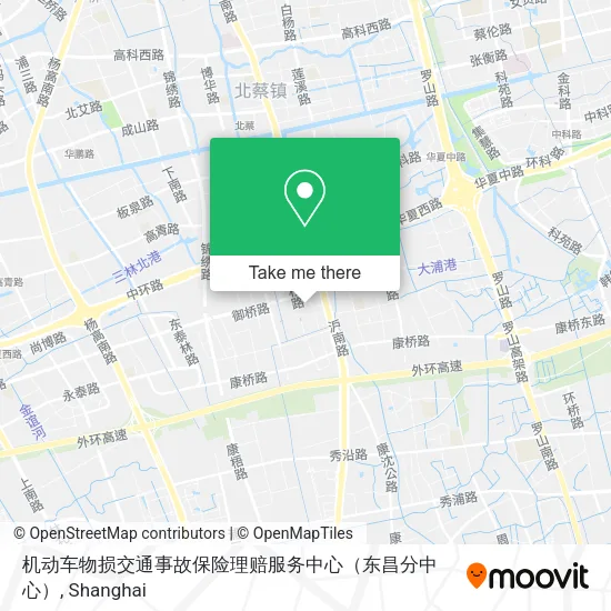 机动车物损交通事故保险理赔服务中心（东昌分中心） map