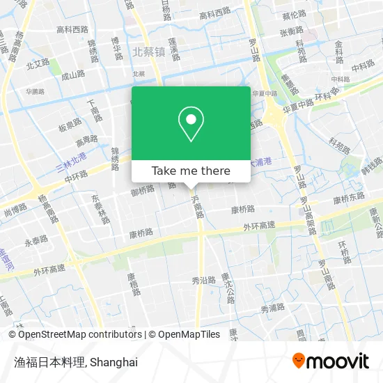 渔福日本料理 map