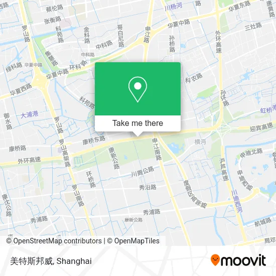 美特斯邦威 map