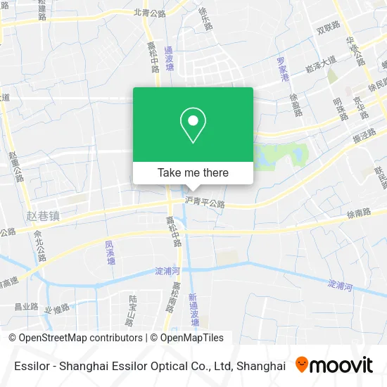 Essilor - Shanghai Essilor Optical Co., Ltd map