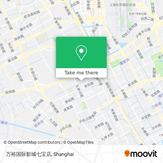 万裕国际影城七宝店 map