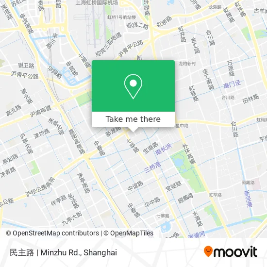 民主路 | Minzhu Rd. map