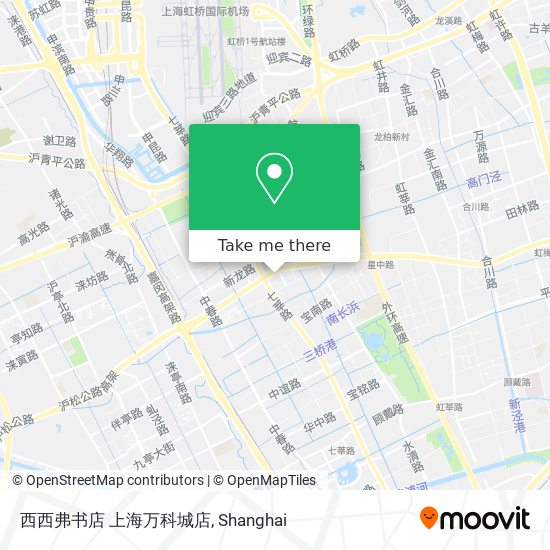 西西弗书店 上海万科城店 map