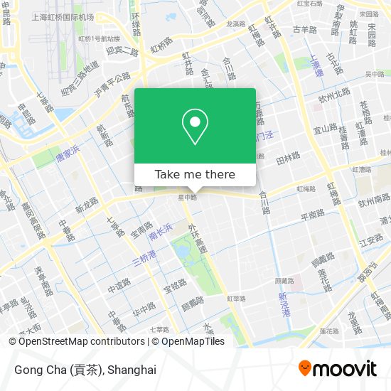 Gong Cha (貢茶) map