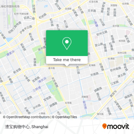 漕宝购物中心 map