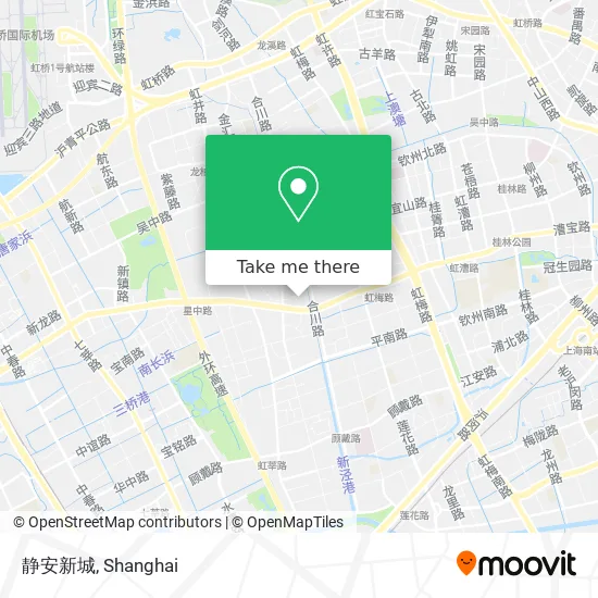 静安新城 map